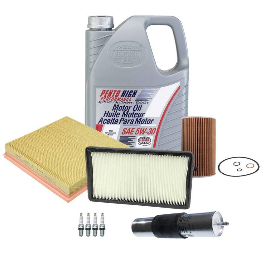 BMW Ignition Tune-Up Kit (5W-30) (5 Liter) (High Performance) 83212365946 - eEuroparts Kit 3086594KIT